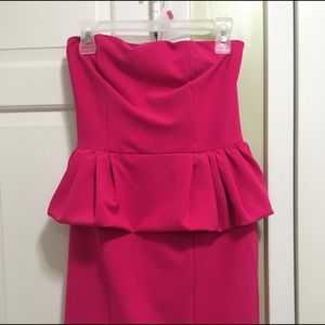 Express Peplum dress